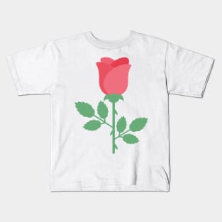 Cute Colorful Rose Kids T-Shirt